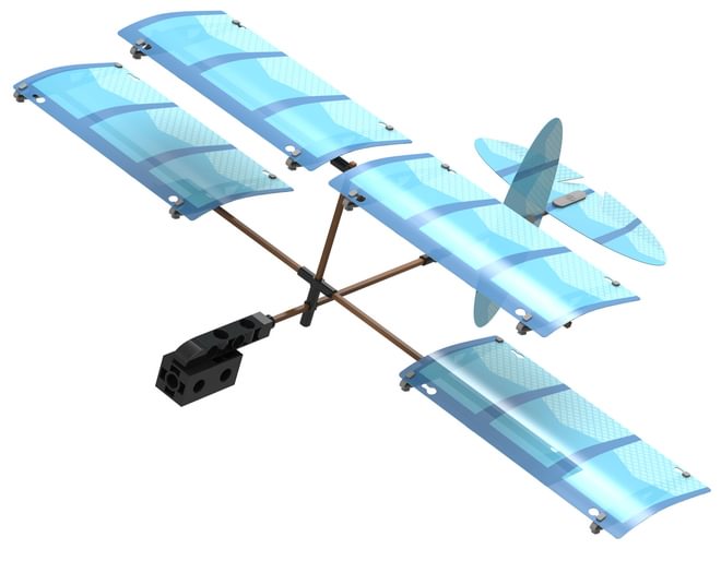 Ultralight Airplane Close Up