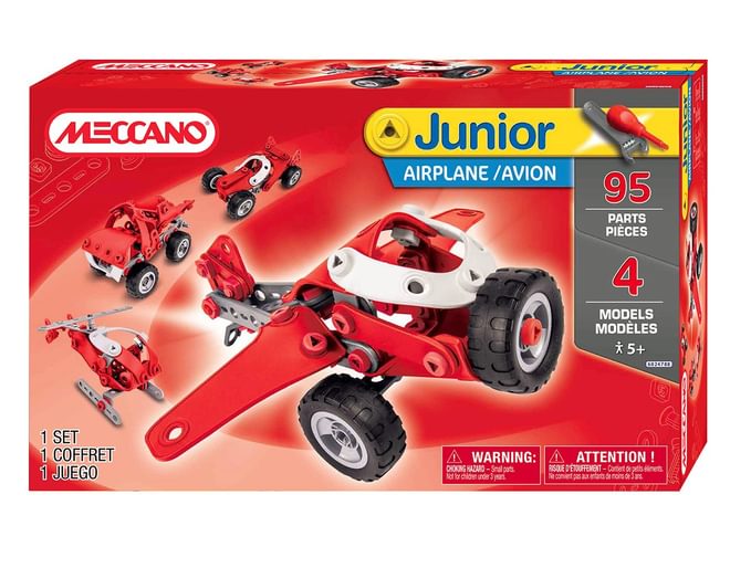 Meccano Junior 4 Model Set - 95 Parts