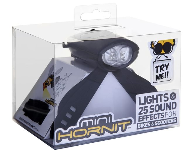 BLACK Mini HORNIT Fun Horn For Bikes