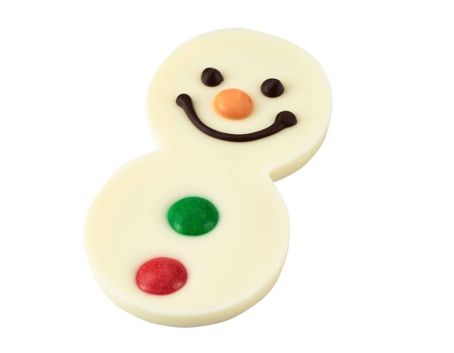 Winter Snowmen Chocolates Laying down