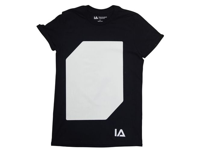 Black Interactive Glow T-Shirt