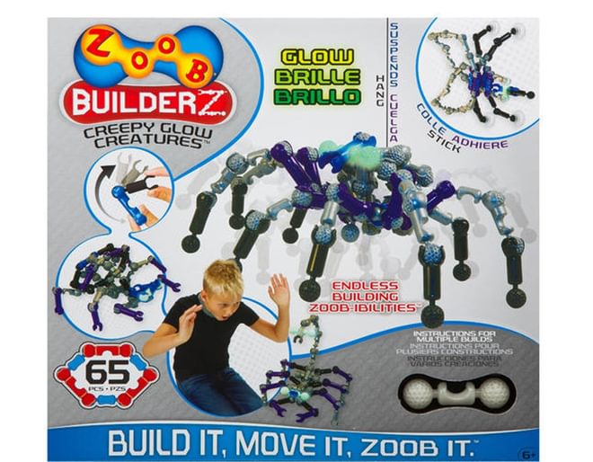 Zoob Creepy Glow Creatures - 65 Piece set