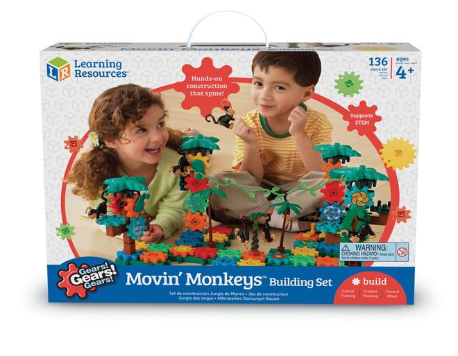 Movin' Monkeys Building Set Packaging