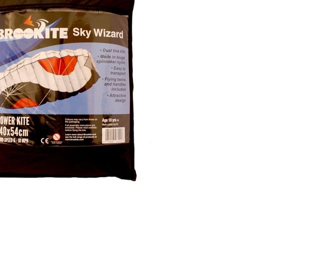Sky Wizard Power Kite packaging