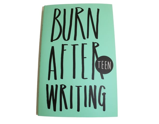 Burn After Writing