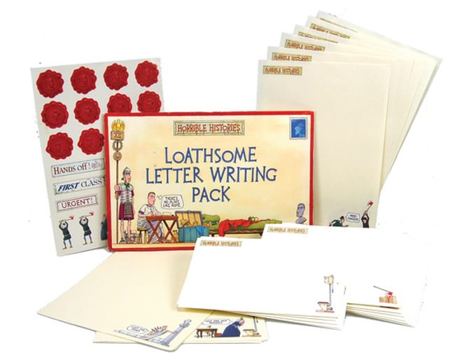 Loathsome Letter-Writing Pack - Horrible Histories