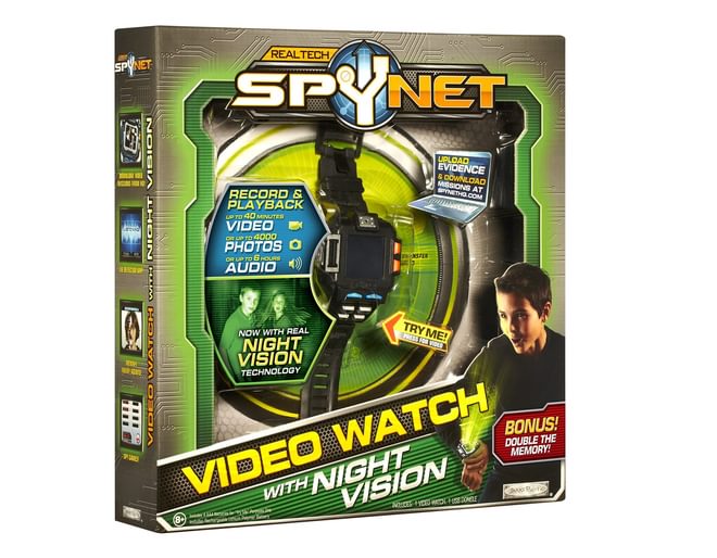 Spy watch night vision on sale