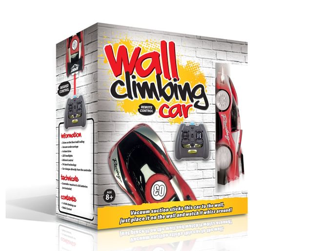 Wall Climbing Car Defy Gravity Aged 9