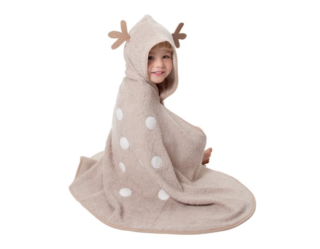 Cuddledry cuddledeer toddler bath towel