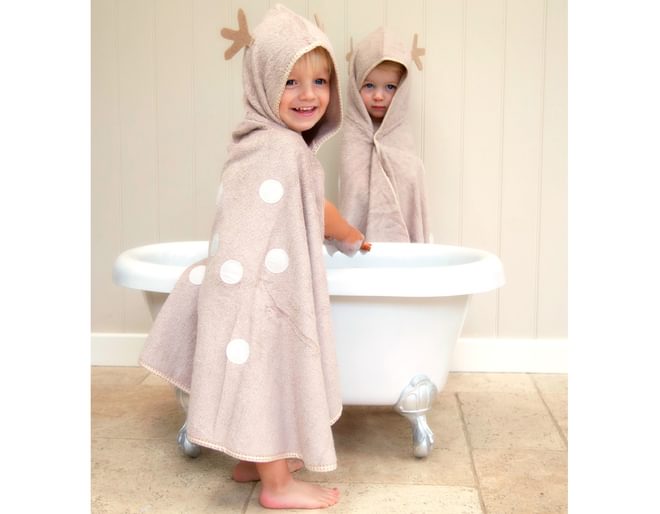 cuddledeer toddler bath towel