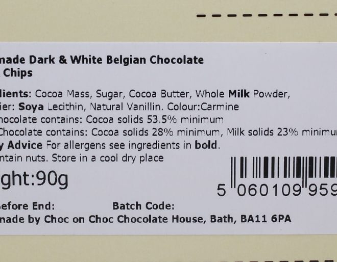 Fish and chips ingredients