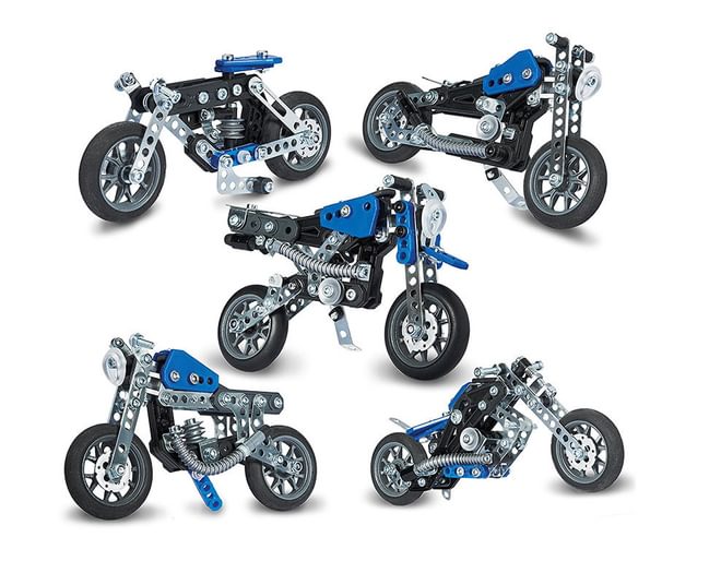 Meccano Motorcycles Model Set