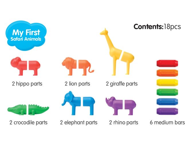 My First SAFARI Animals magnetic discovery