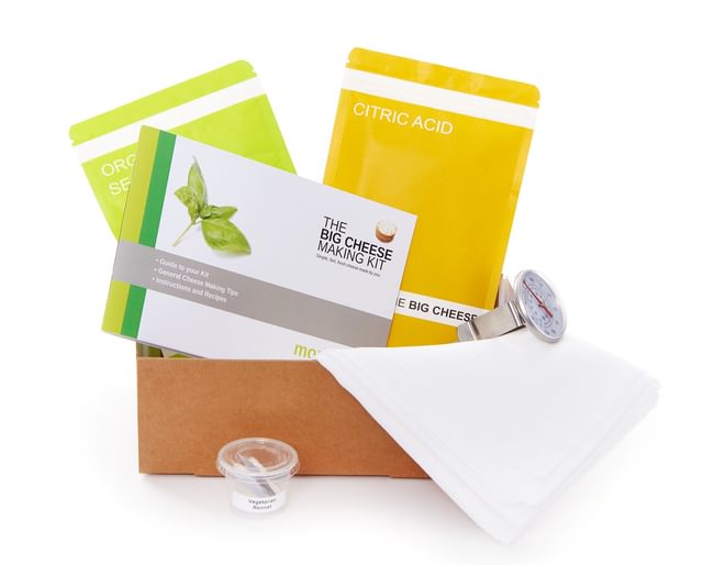 Big Cheese Making Kit Contents