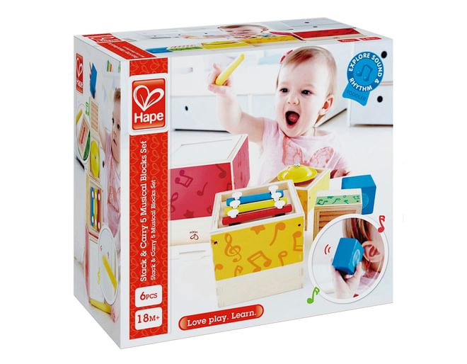 Hape Stacking Music Set