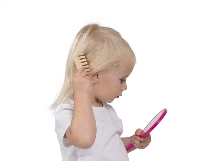 Janod Little Miss Vanity Set Lifestyle