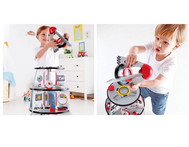 Four Stage Rocket Ship