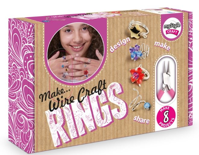My Style Wire Craft Rings Kit