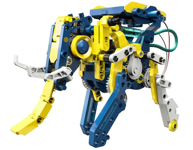 12 in 1 Solar Hydraulic Construction Kit Wicked Uncle