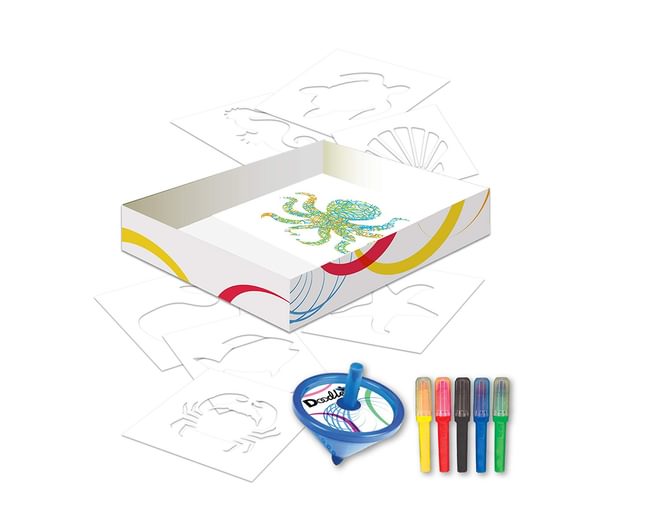 Doodletop sealife stencils