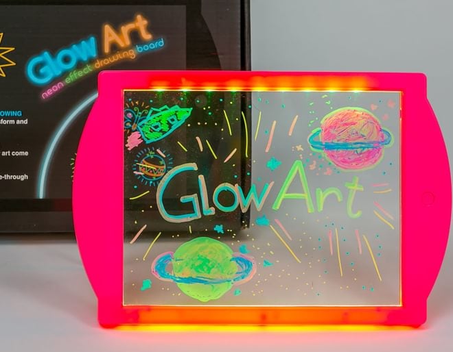 Glow Art - Neon Effect Drawing Board