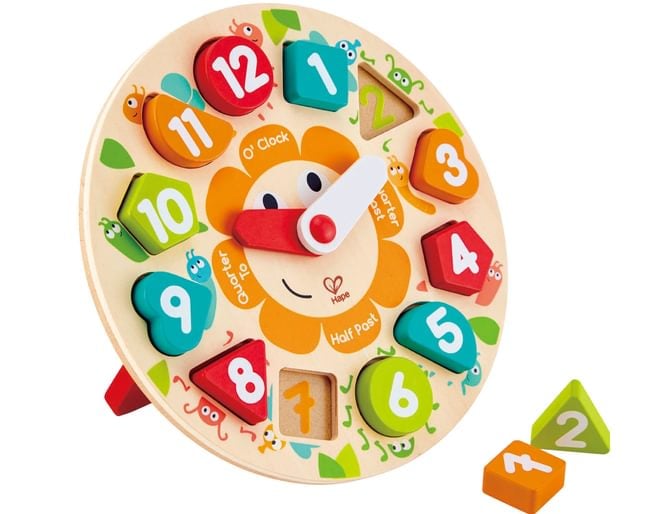 Hape Chunky Clock Puzzle