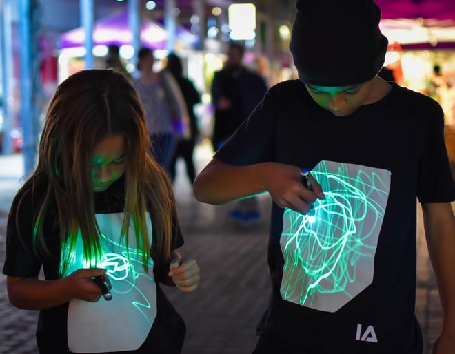 Illuminated Apparel Interactive T-Shirt