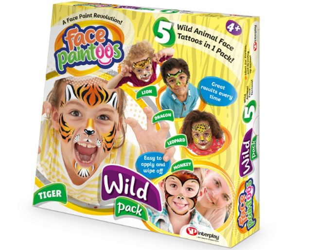Face Paintoos Wild Pack