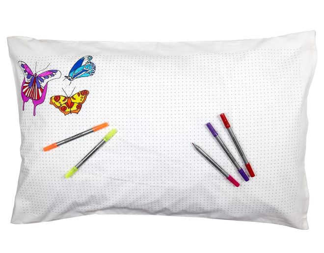 Butterfly Pillowcase East Sleep Doodle