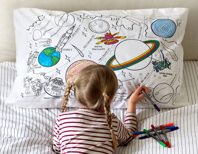 Colour your own pillowcase online