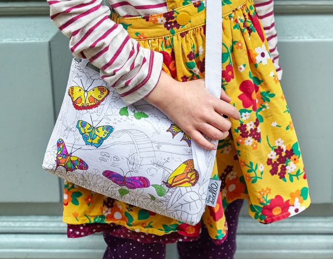 Butterfly Bag Doodle your own