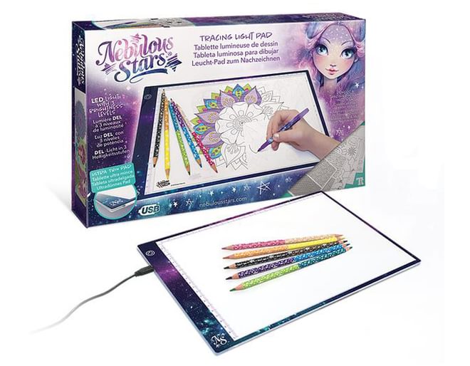 Tracing Light Pad Nebulous Stars