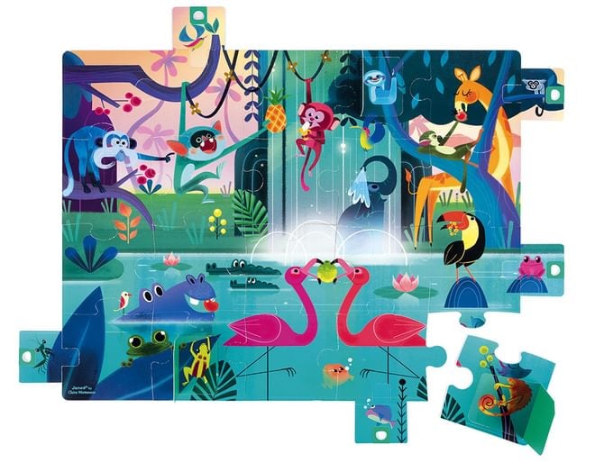 Feast in the Jungle Surprise Puzzle