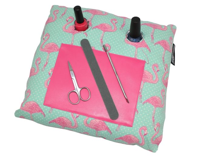 Flamingo Nail Manicure Cushion