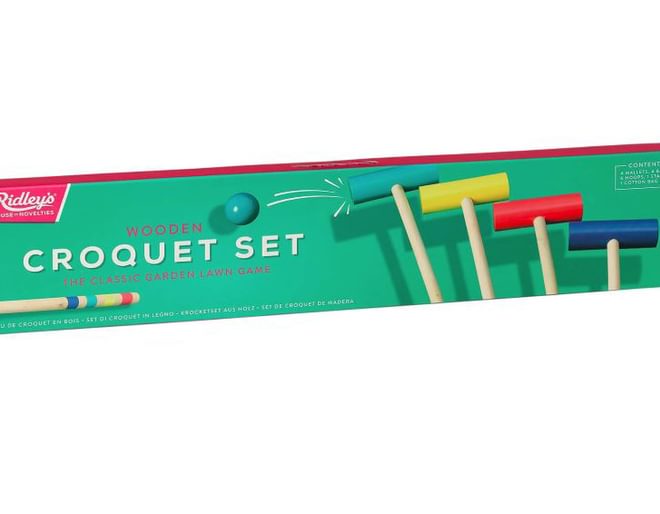 Ridley's Wooden Croquet Set