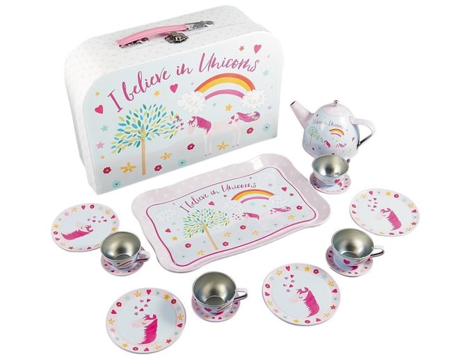 Fairy Unicorn Tin Tea Set