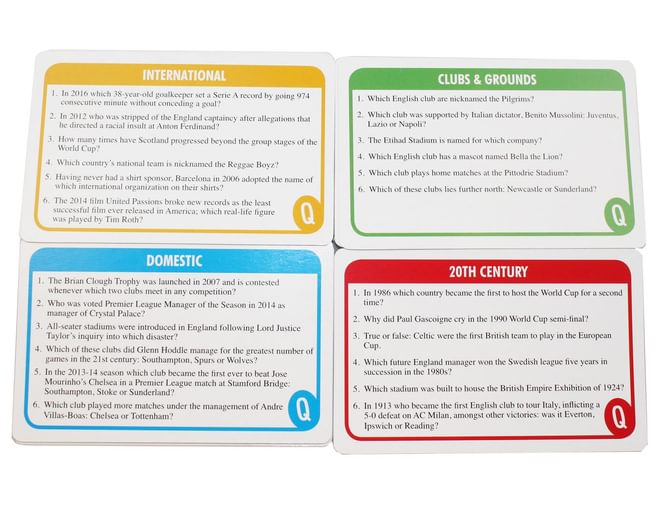 University Games Football Trivia