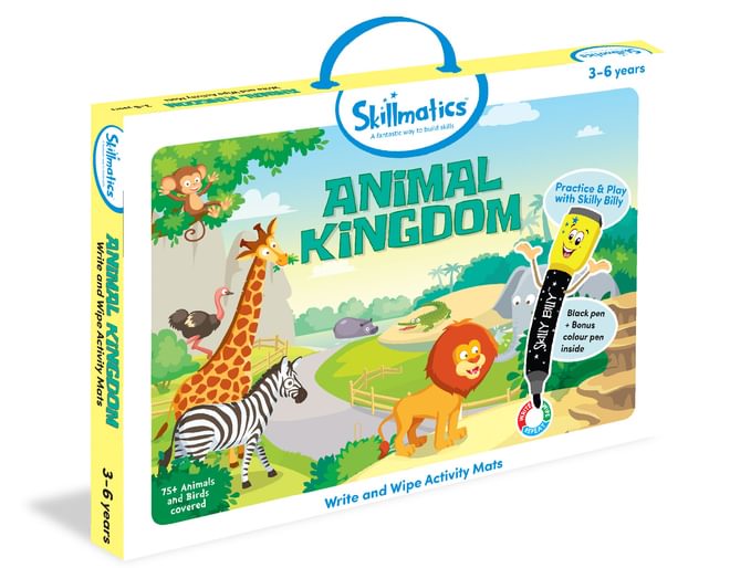 Skillmatics Animal Kingdom Activity Mats