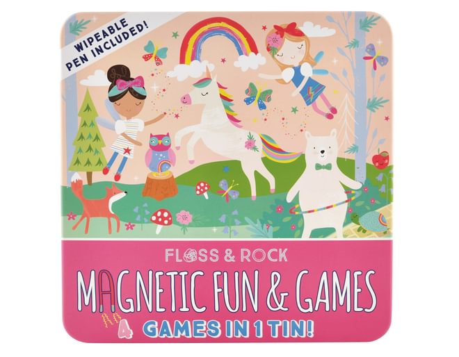 Magnetic Fun & Games 4 Games in 1 Tin