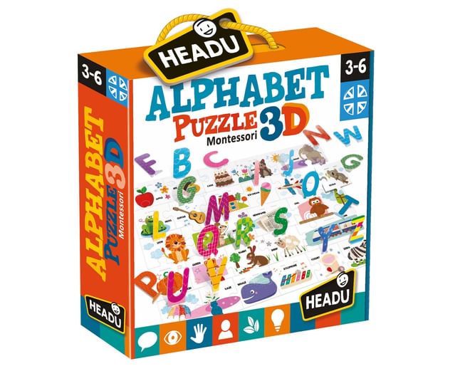 Headu Alphabet Montessori Puzzle