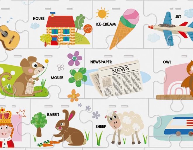 3D Alphabet Montessori Puzzle