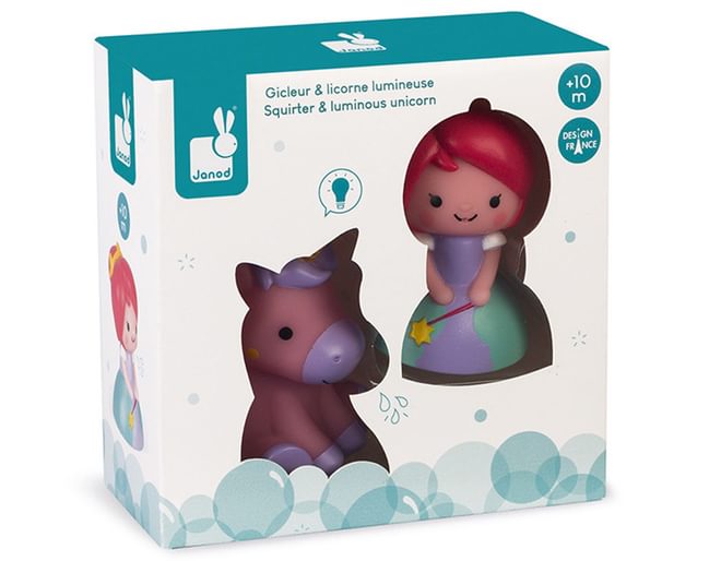 Princess and Unicorn Bath Toy