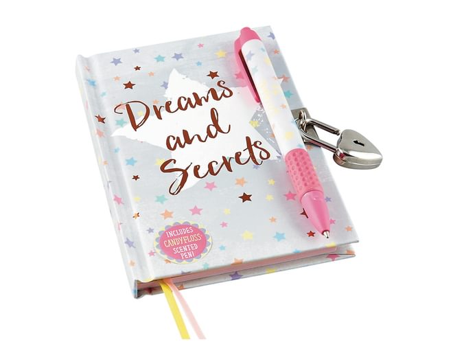 Floss and Rock Dreams and Secrets Lockable Diary