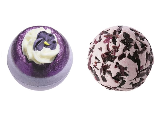 Purple Berry Bath Bombs