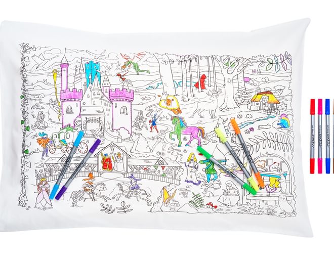 Eat Sleep Doodle Fairytales & Legends Pillowcase