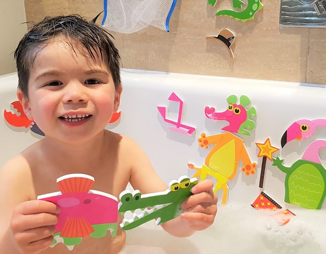 Weird & Wonderful Animals Bath Time Stickers