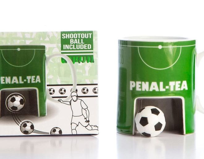 Boxer Gifts Penaltea Mug & Ball Set