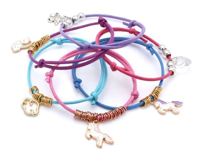 Unicorn Friendship Charm Bracelets