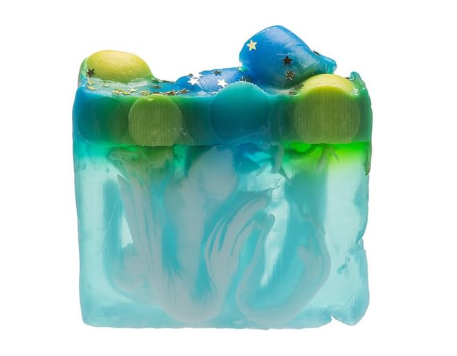 Planet Peppermint Soap Bomb Cosmetics