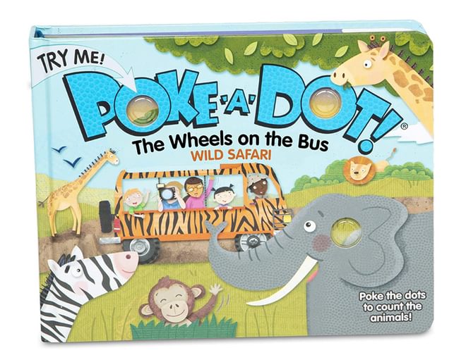 The Wheels on the Bus Poke-a-Dot Book